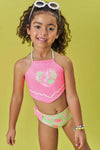 Two Piece Heart Swim