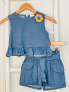 Jean Short Set