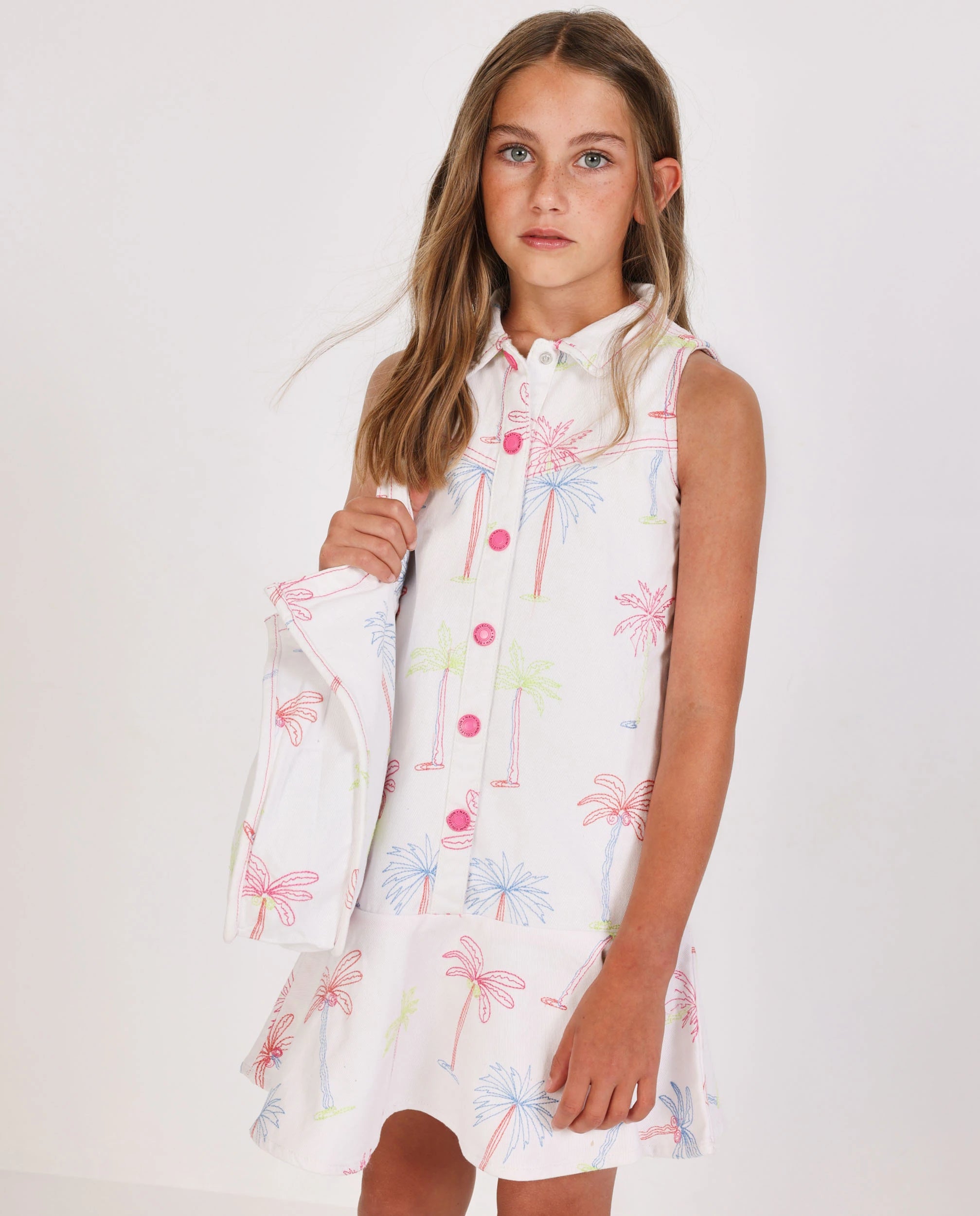 Palm Breezy Dress