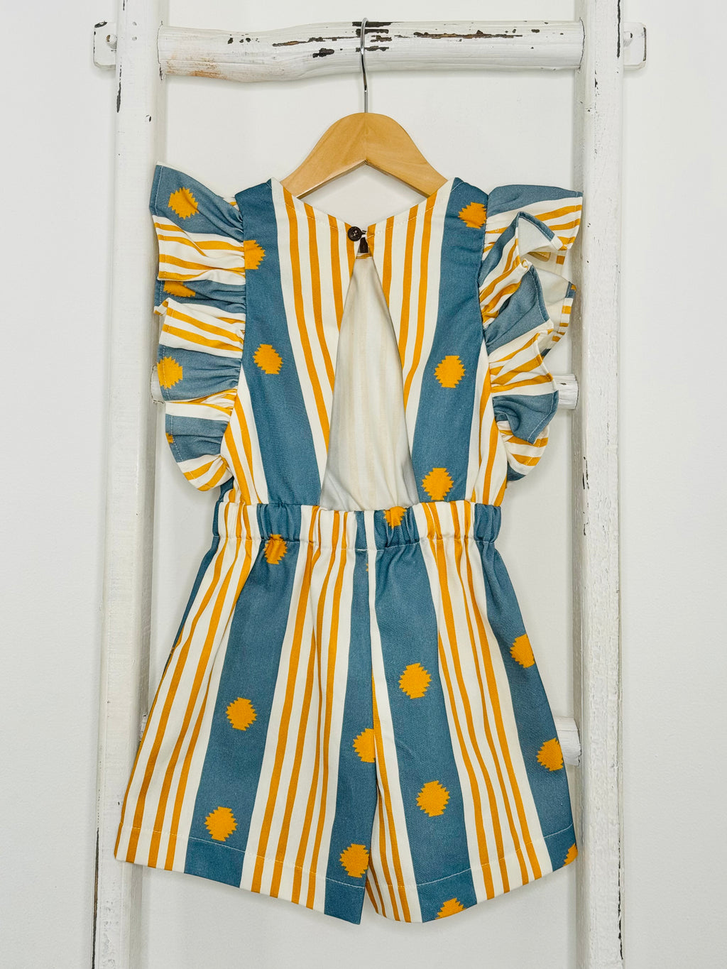 Golden Hour Open Back Romper