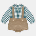 Ghingham Teal Overral