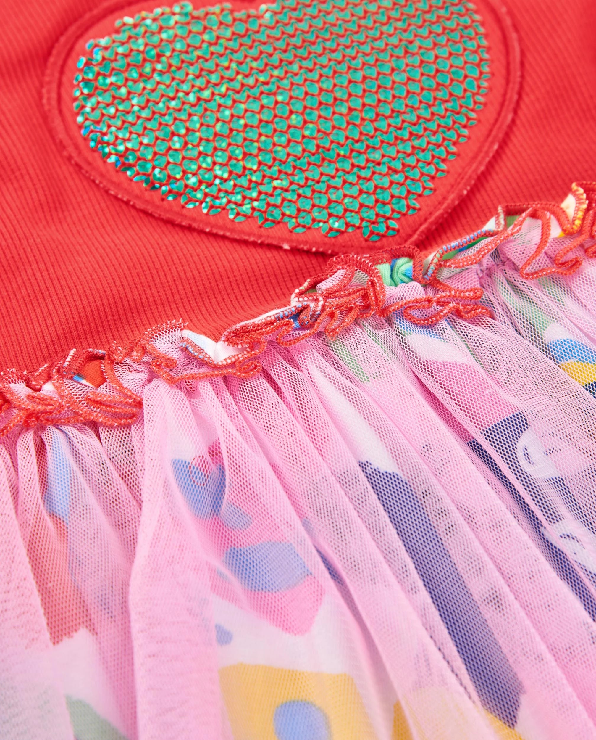 The Sea Tulle  Dress