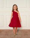 Red bow dress