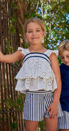 Eyelet & Stripes Set