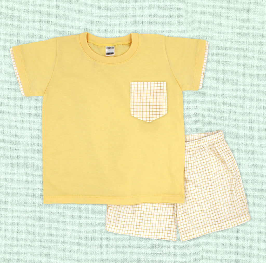 Square Yellow Boy Set
