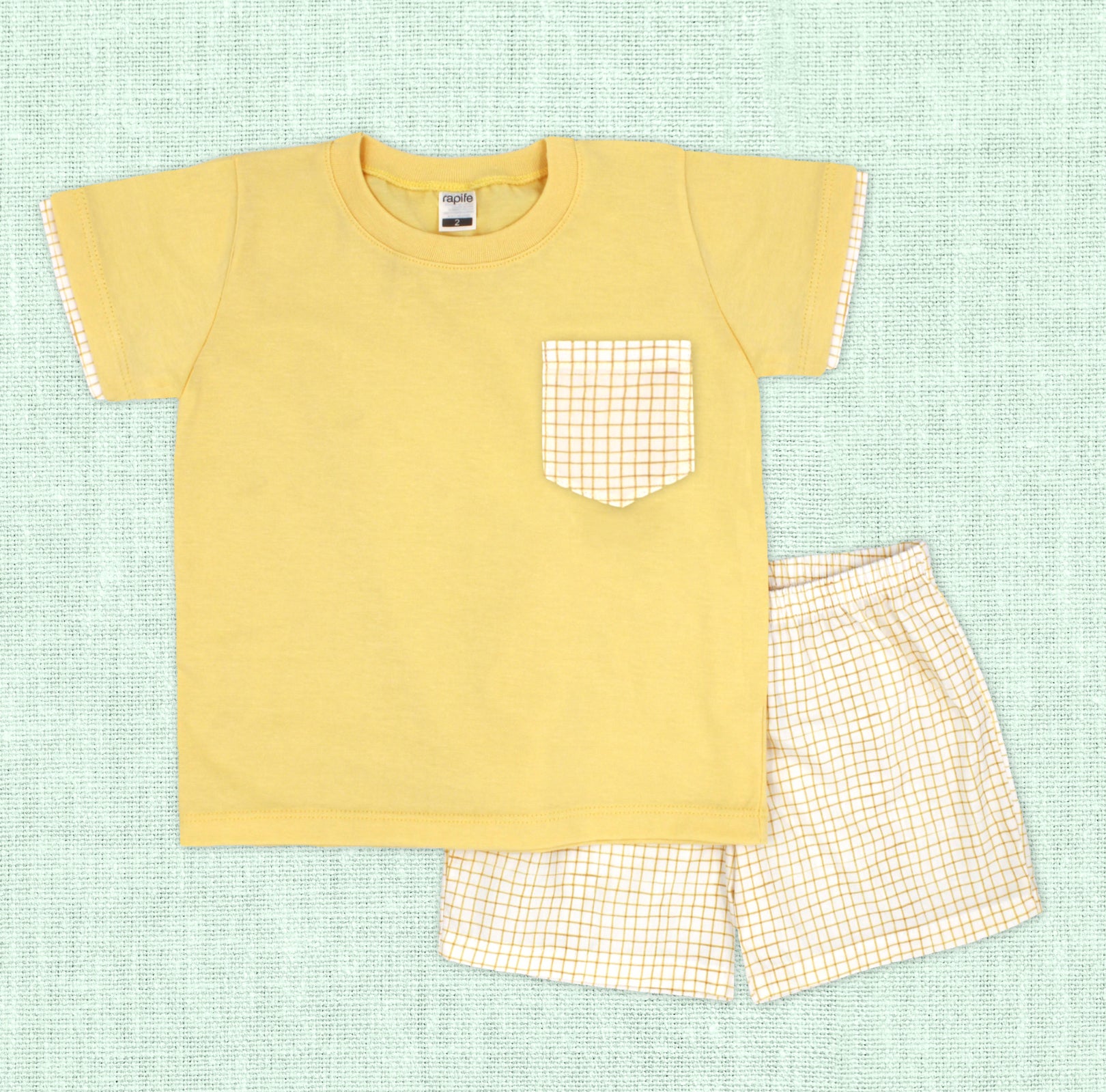 Square Yellow Boy Set
