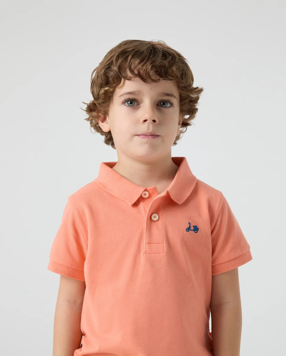 Classic Coral Polo