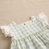 Green Gingham Baby Dress