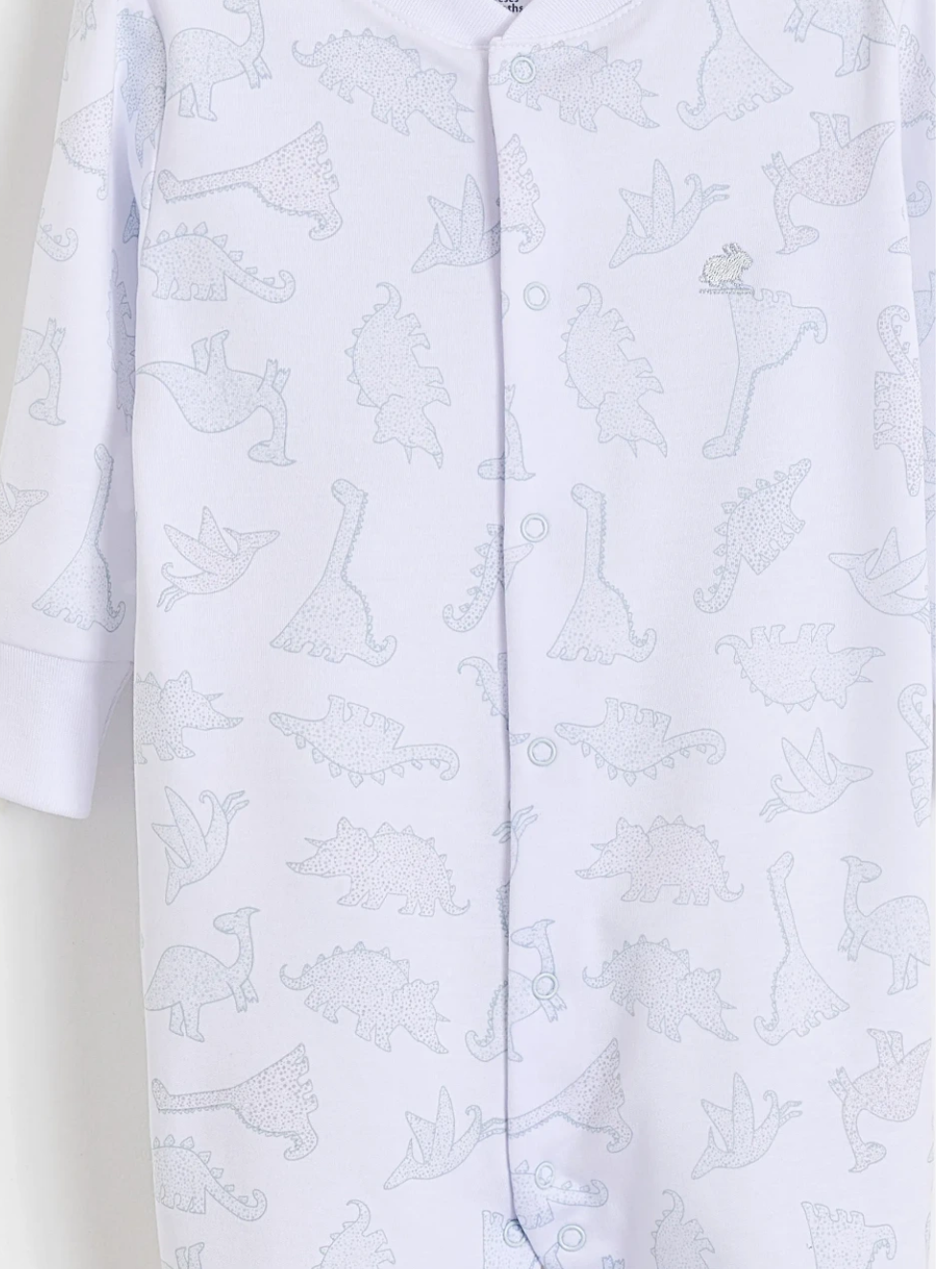 Dinosaur Front Snap Pajama