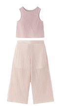 Mauve Stripes Pant Set