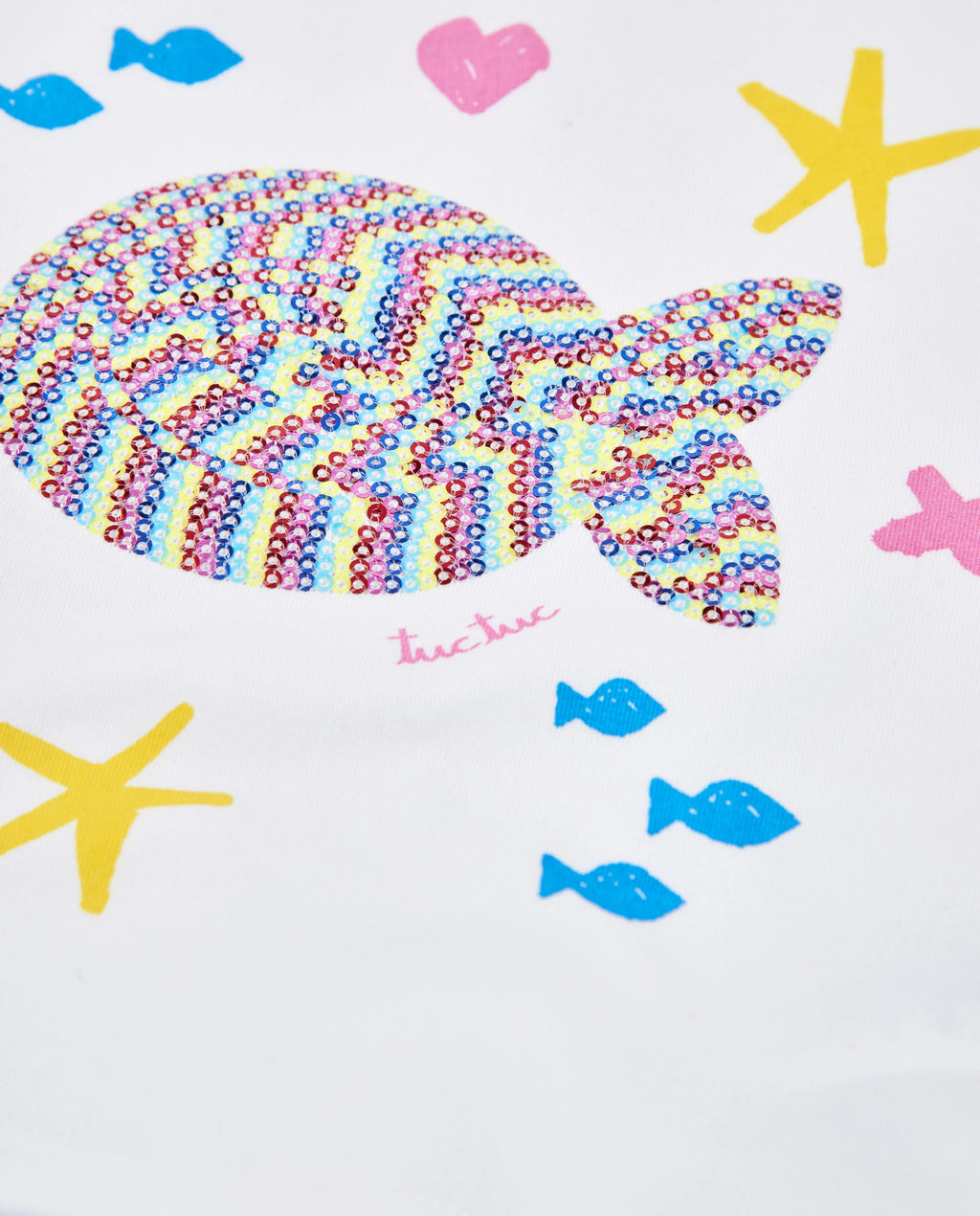 Fish Sequin Tulle Skirt Set