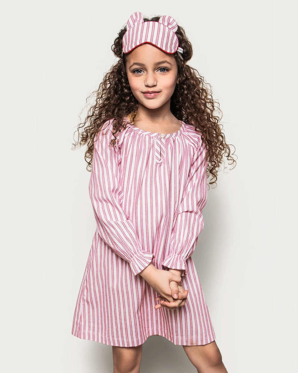 Antique Red Ticking Nightgown