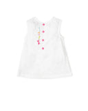 White Confetti Dress