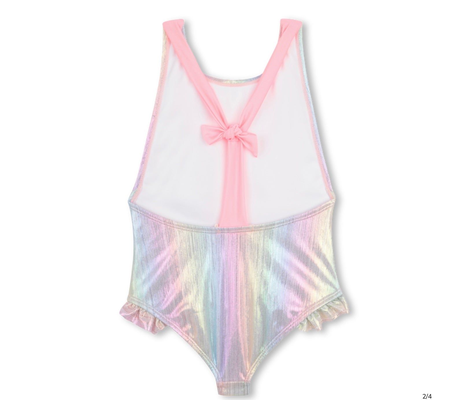 Open Back Iridescent Onepiece