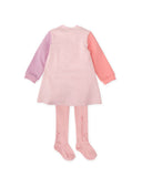 Furry Purse & Tights Dress