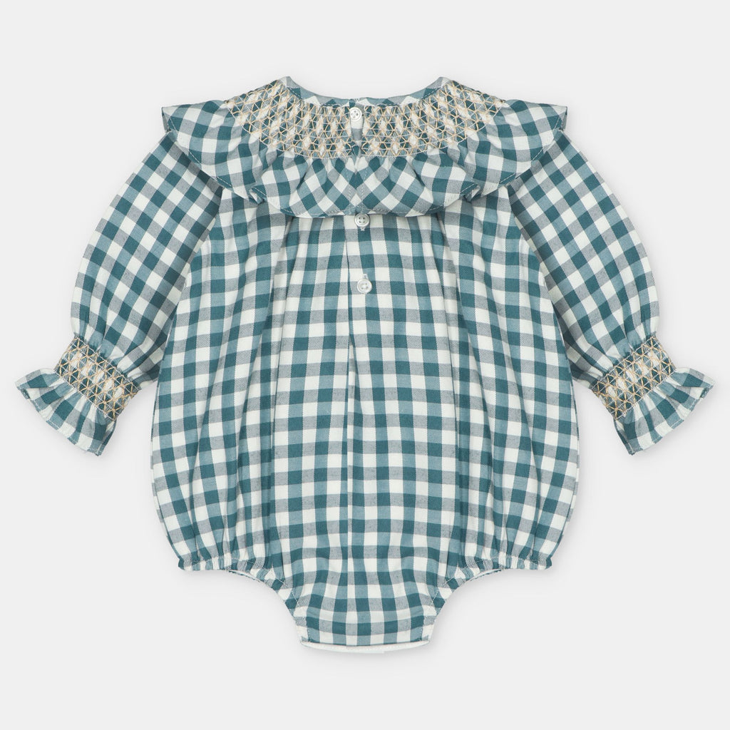 Teal Ghingham Bubble