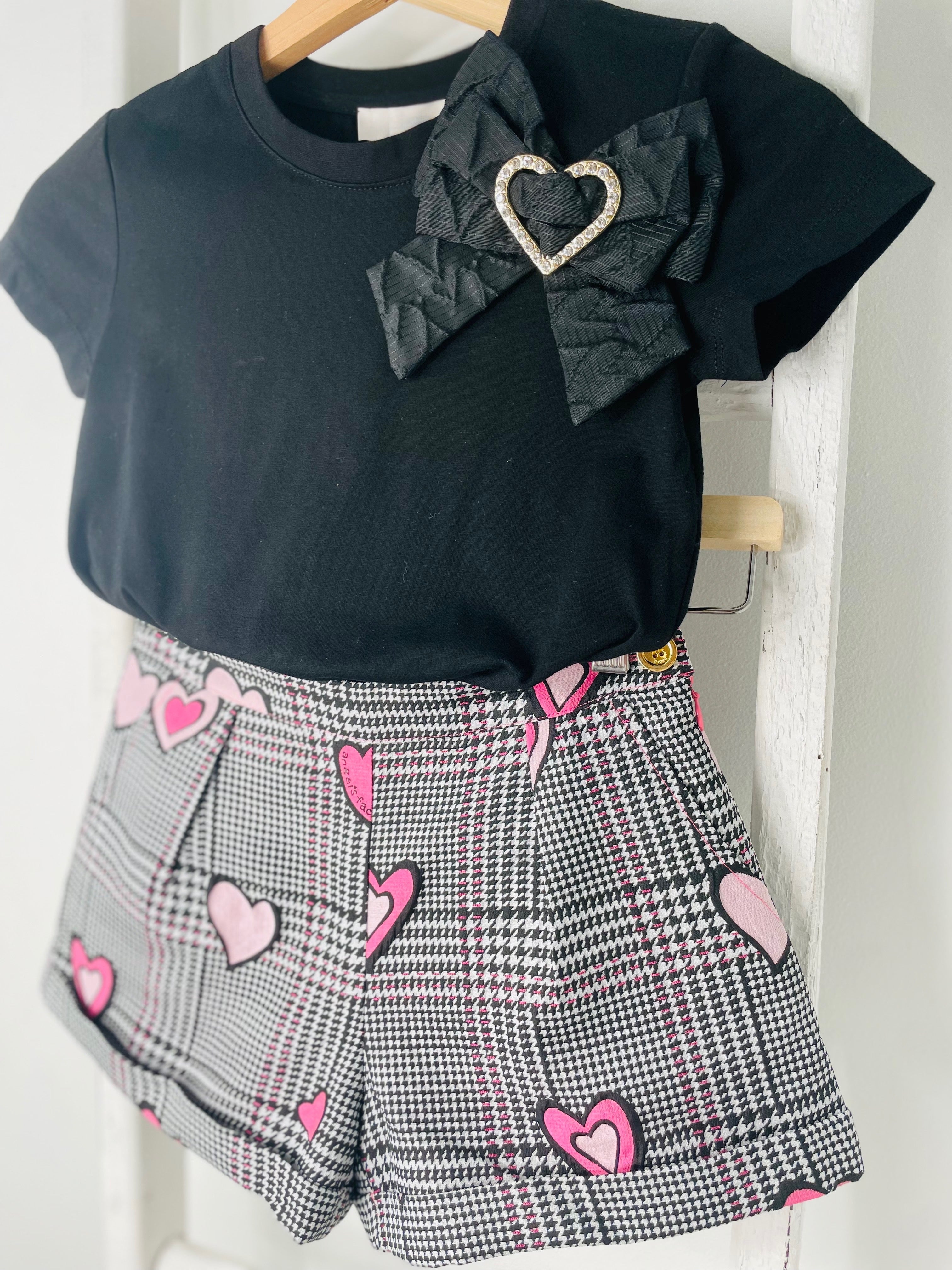 Houndstooth Jacquard Set