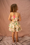 Rose Bouquet with Tassels Short Set