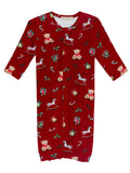 Joyful Christmas Baby Gown