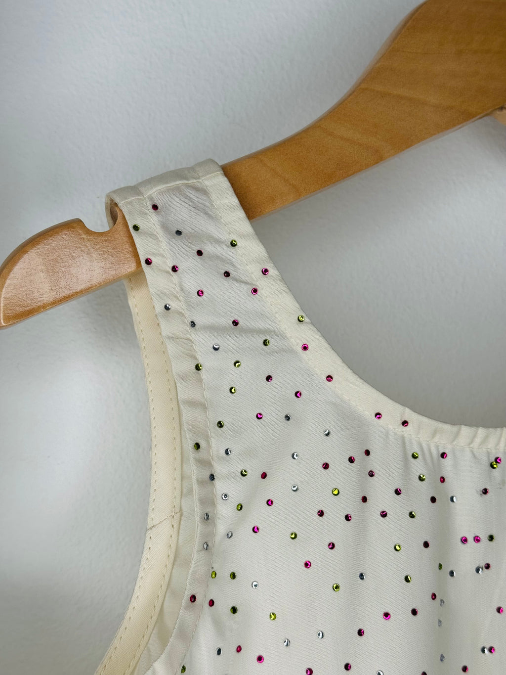 Ivory Rhinestone Dress