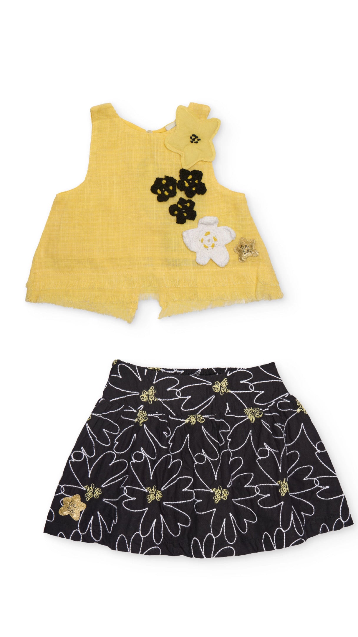 Embroidery Skirt Set