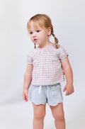 Orange & Grey Girl Set