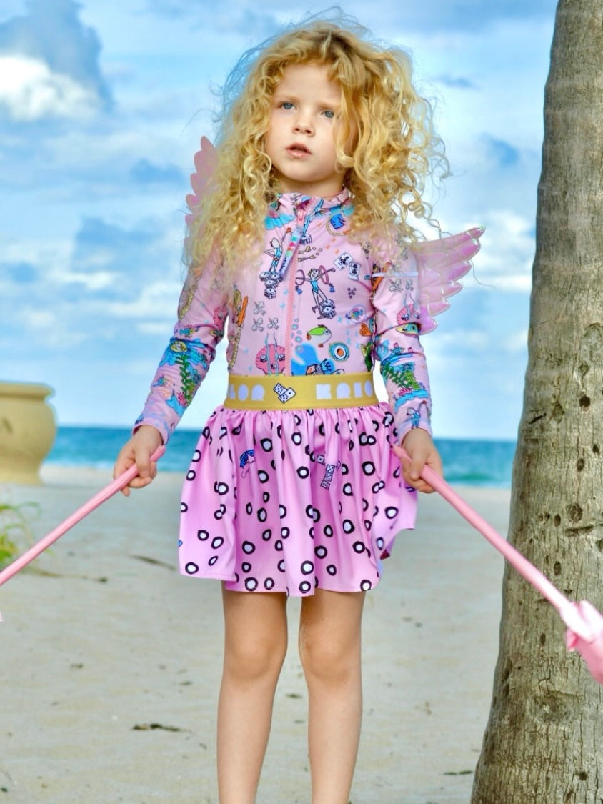 Pink Bubbles Skirt