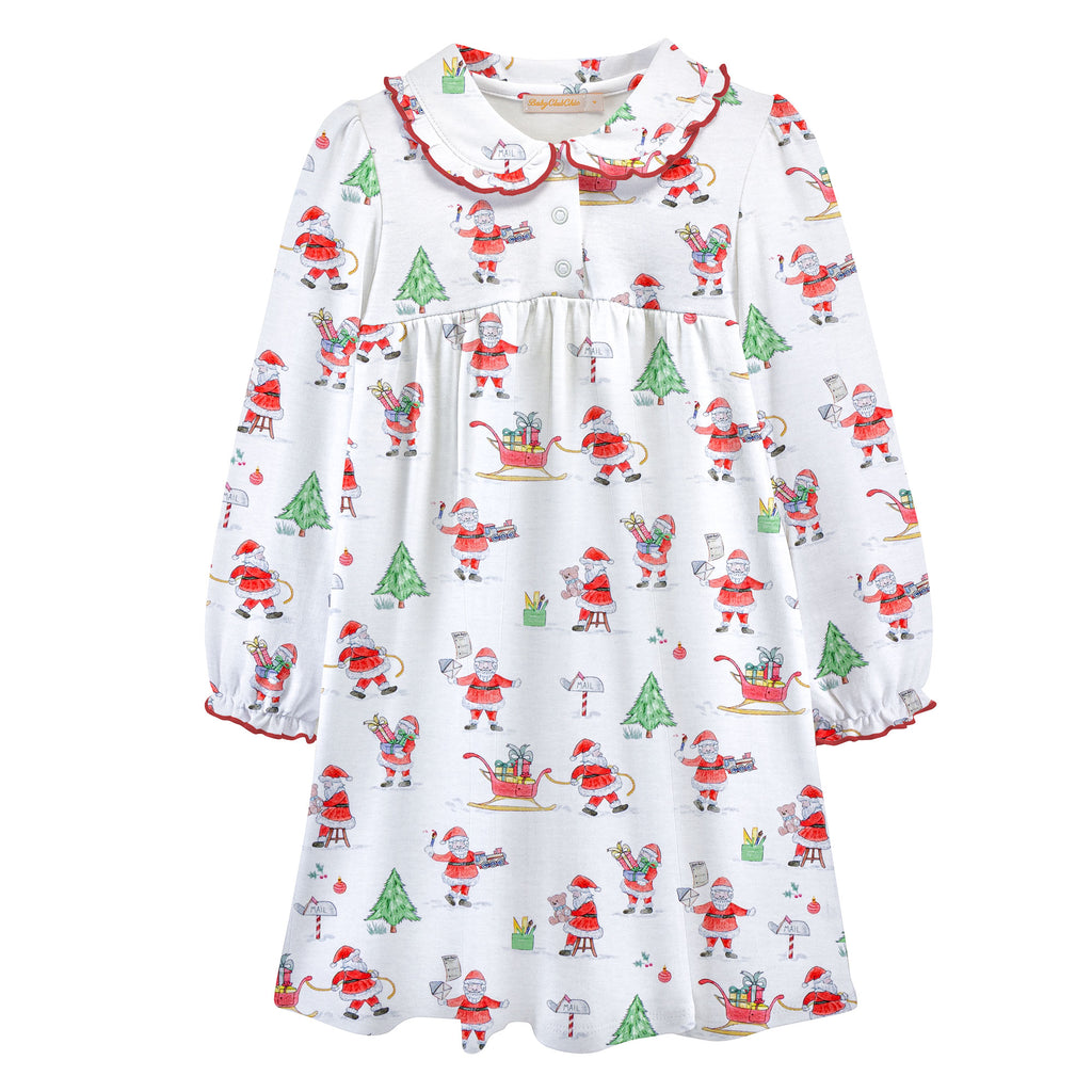Santa’s Workshop Scalloped Gown