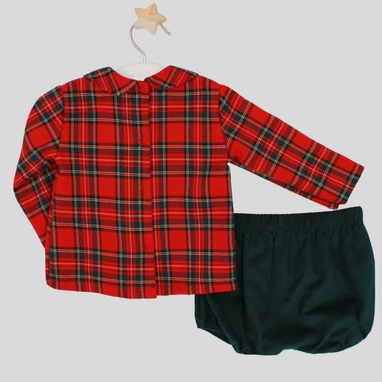 Plaid Boy Two Piece Set