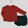 Plaid Boy Two Piece Set