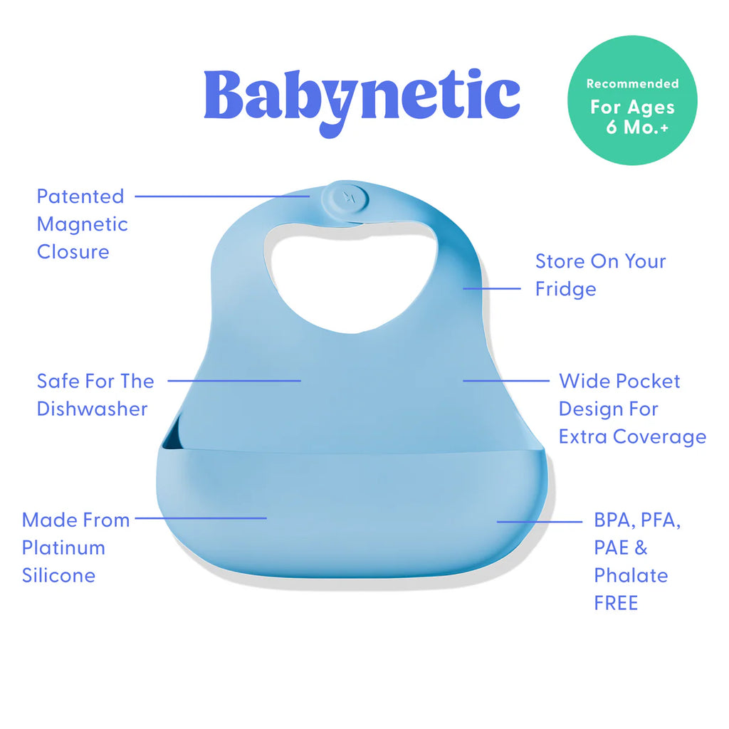 Blueberry Burst Magnetic Bib