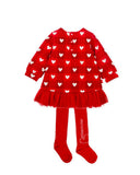 Red Heart Tutu Dress