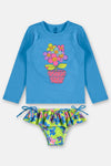 Flower Two Piece Swim