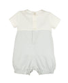 Frosty Boy romper