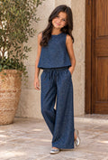 Denim Multi Rhinestones Set