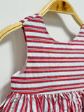 Red Striped Dress