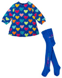 Multicolor Heart Dress