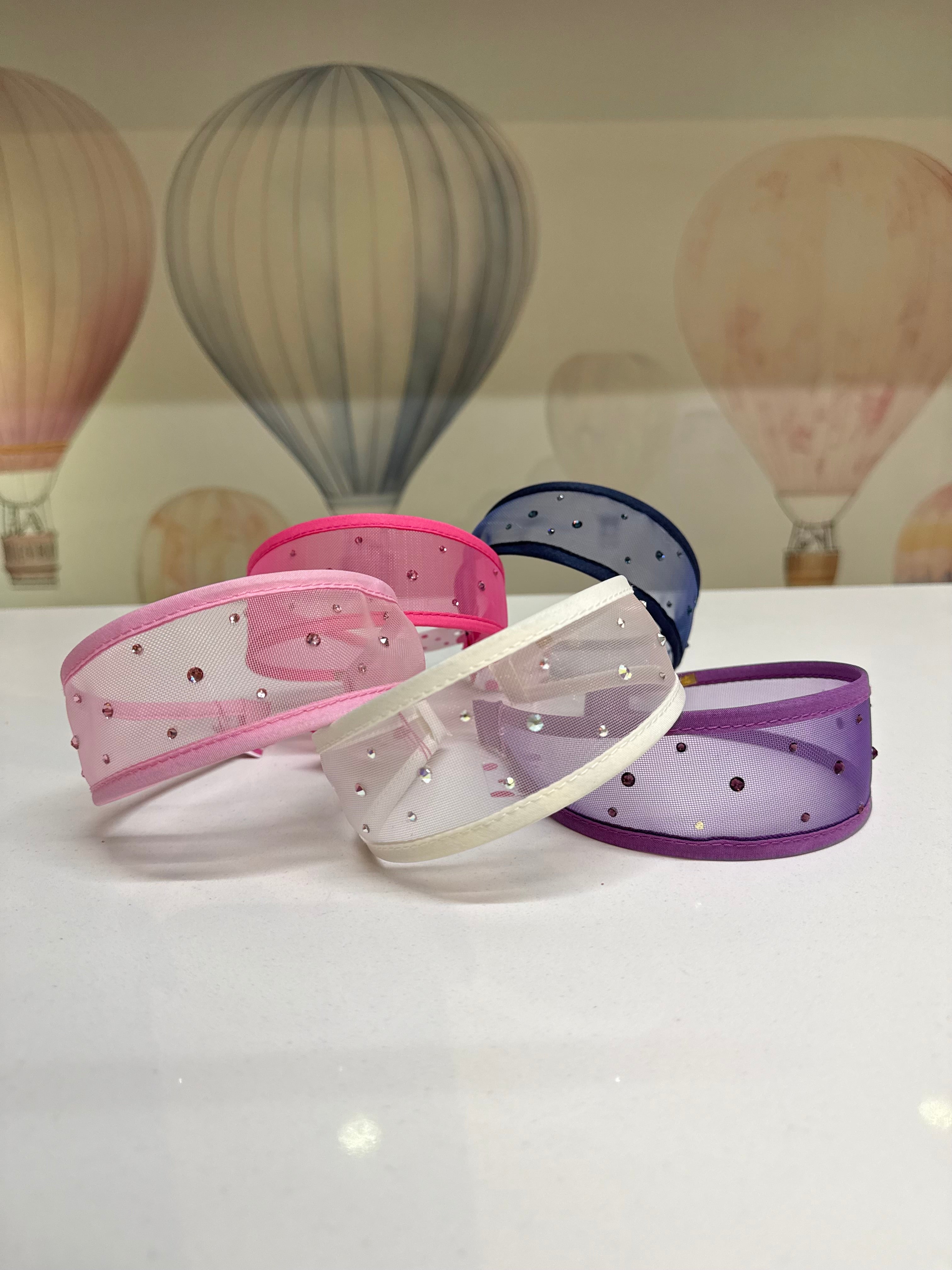 Mesh Rhinestone Headband