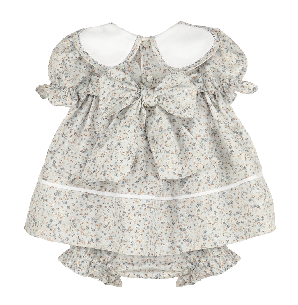 Petal Collar Flower Dress