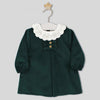Hunter Green Light Velvet Dress