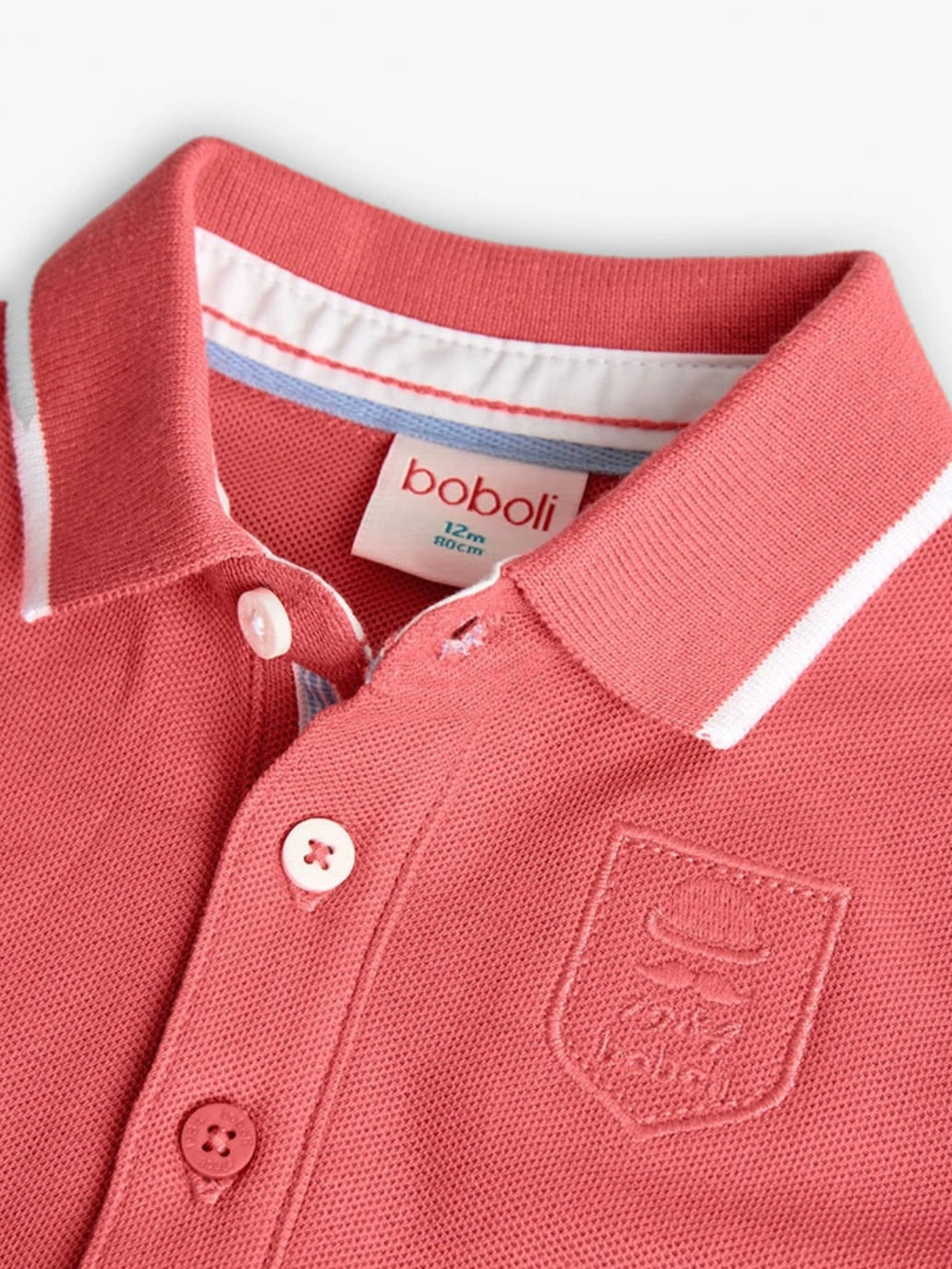 Coral Button Up