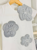 Rhinestones Flower Set