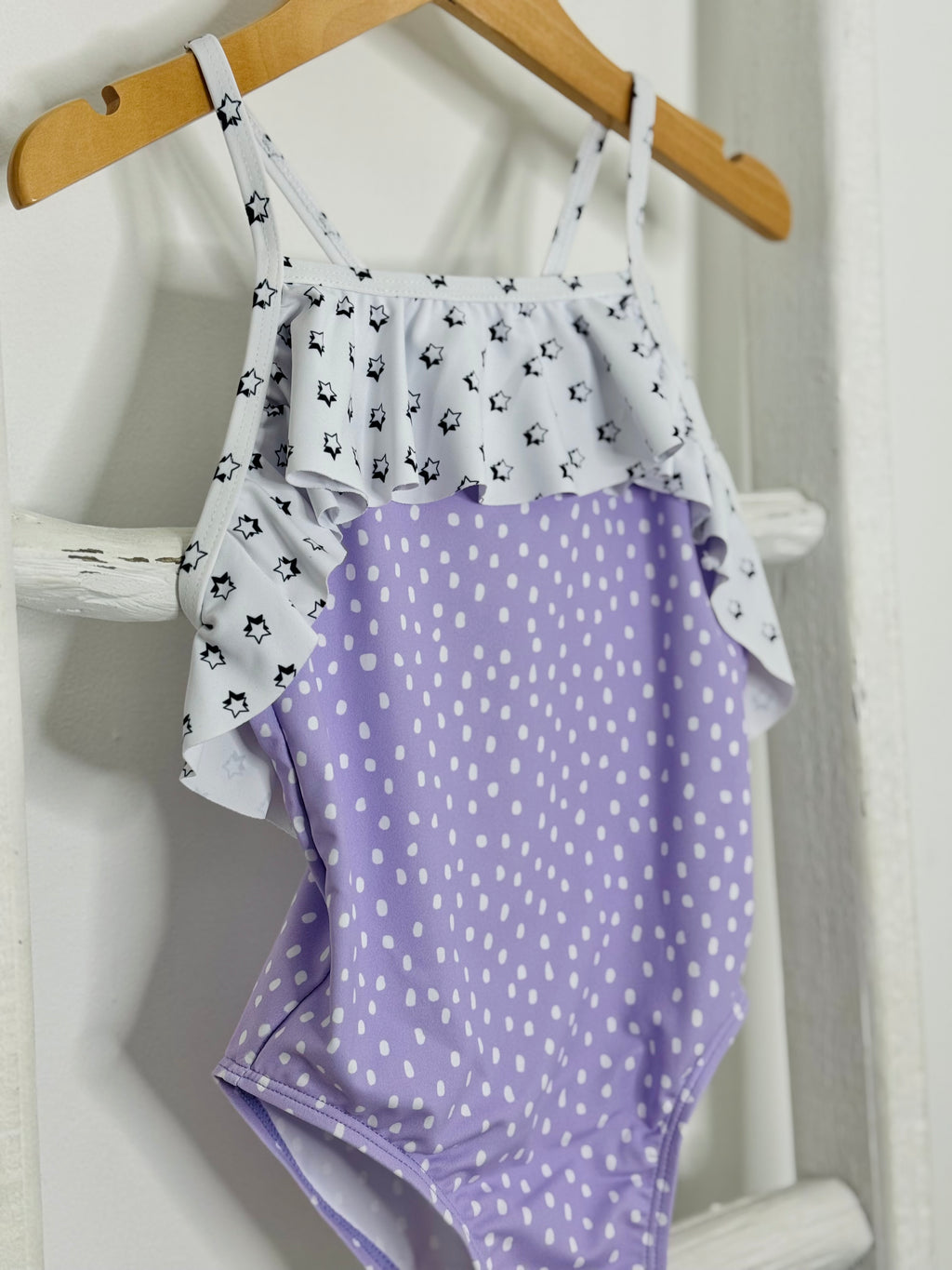 Star Open Back One piece