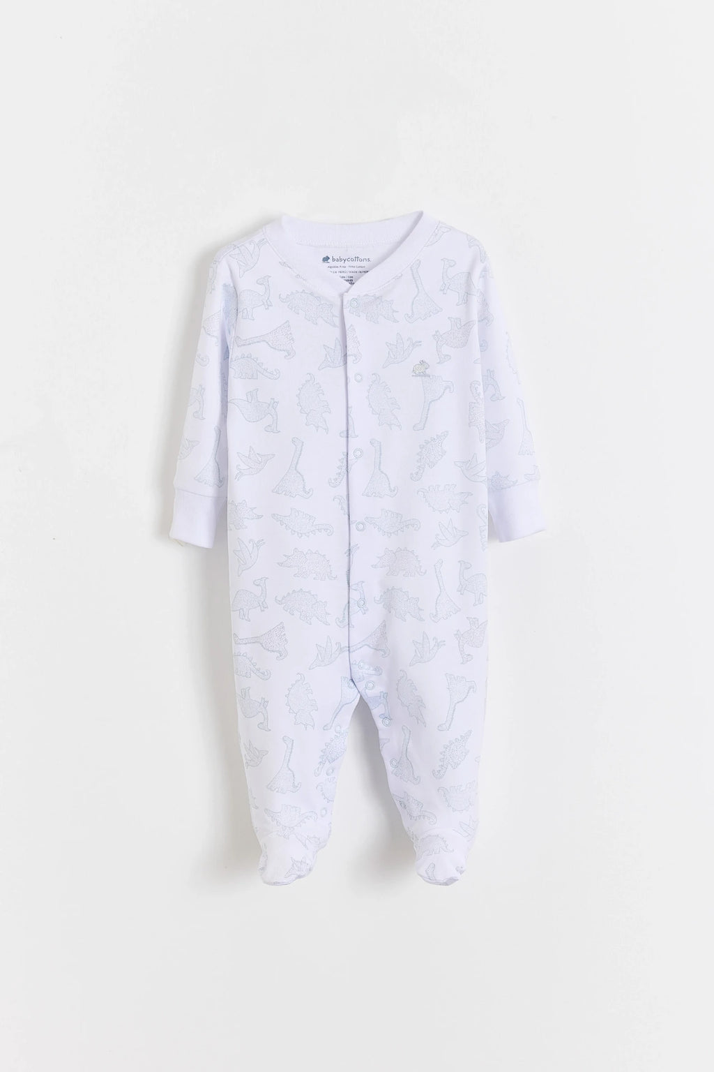 Dinosaur Front Snap Pajama