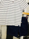 Navy Blue Stripes Set