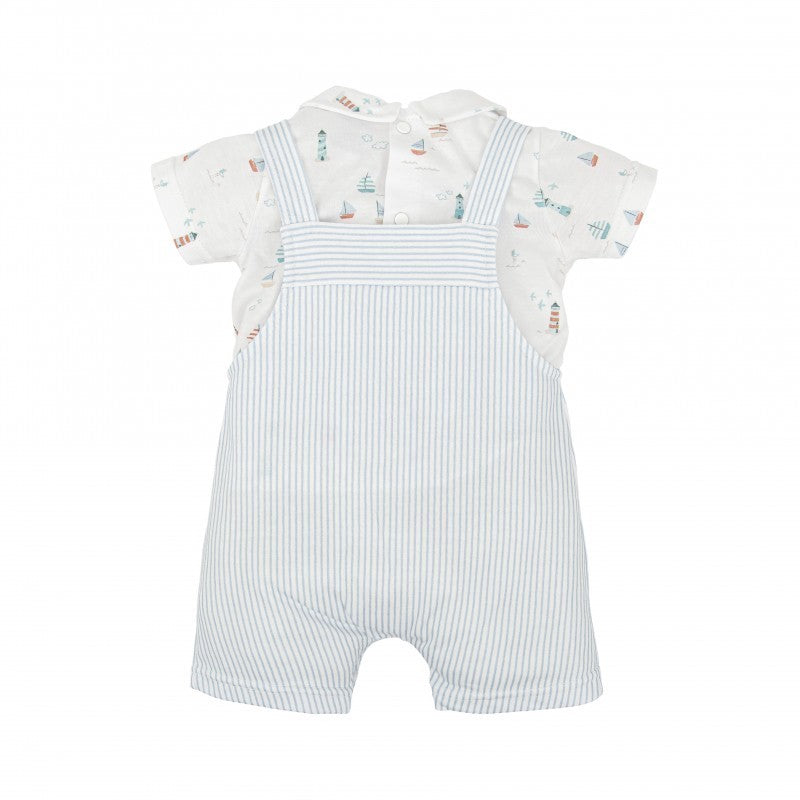 Little Sailor Stripe Romper