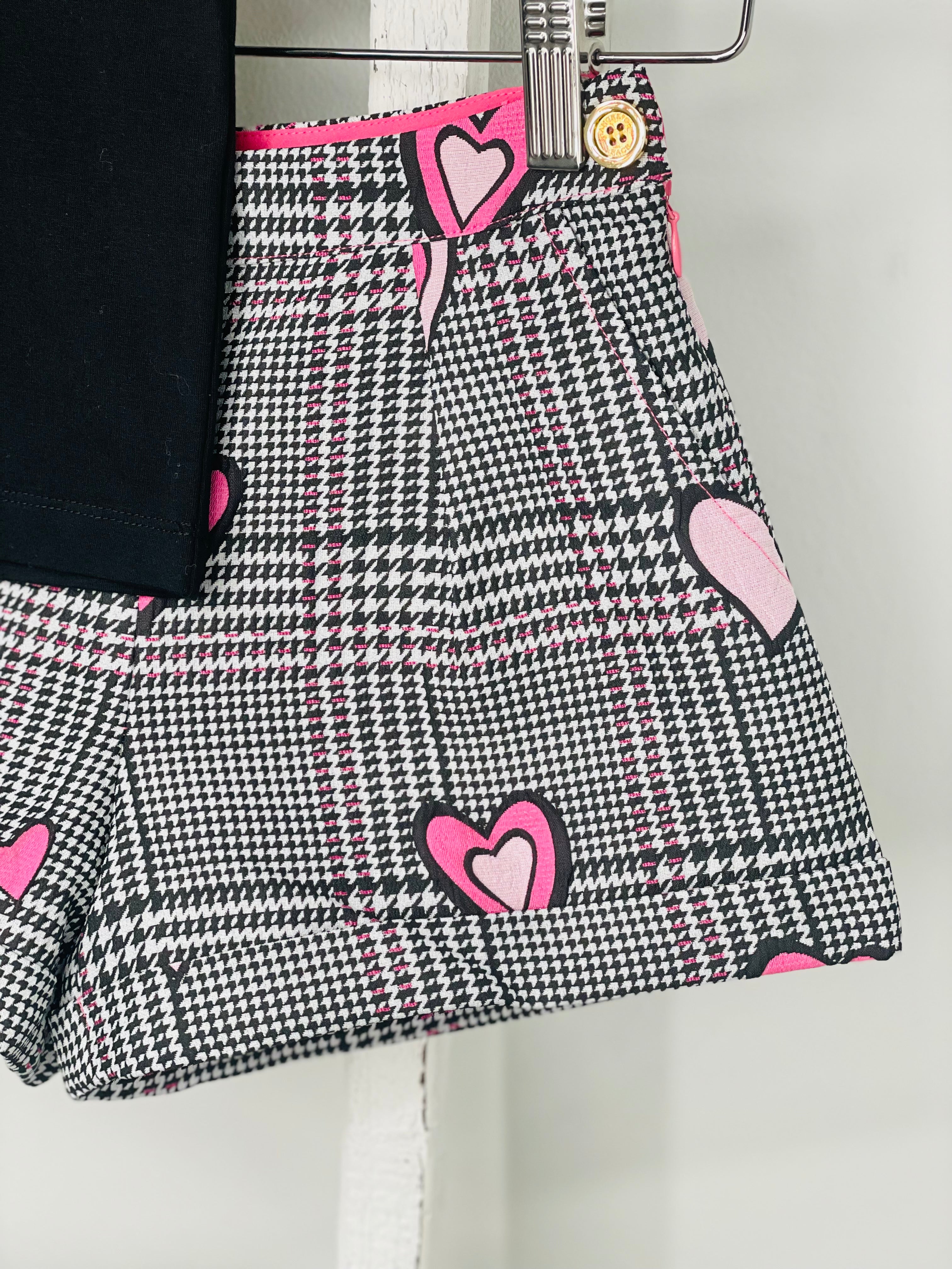 Houndstooth Jacquard Set
