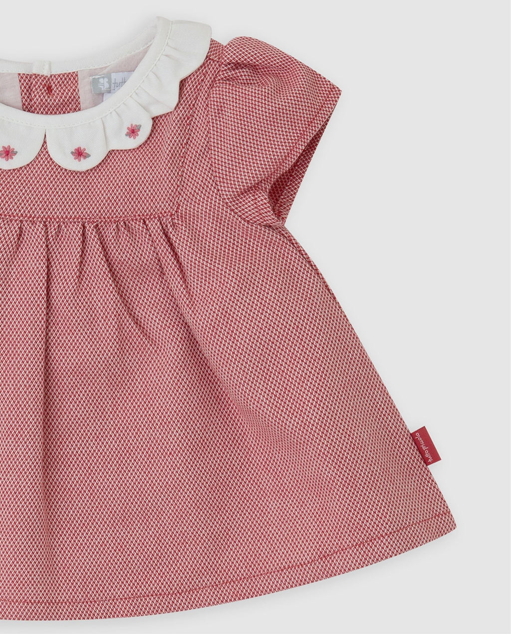 Oxford Scalloped Dress