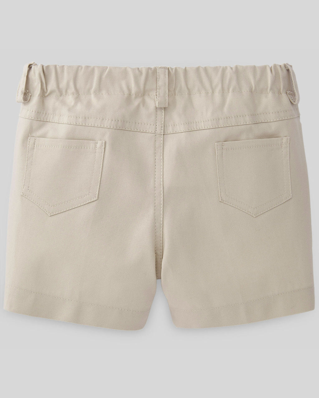 Boys Green Gingham Shirt & Twill Short Set