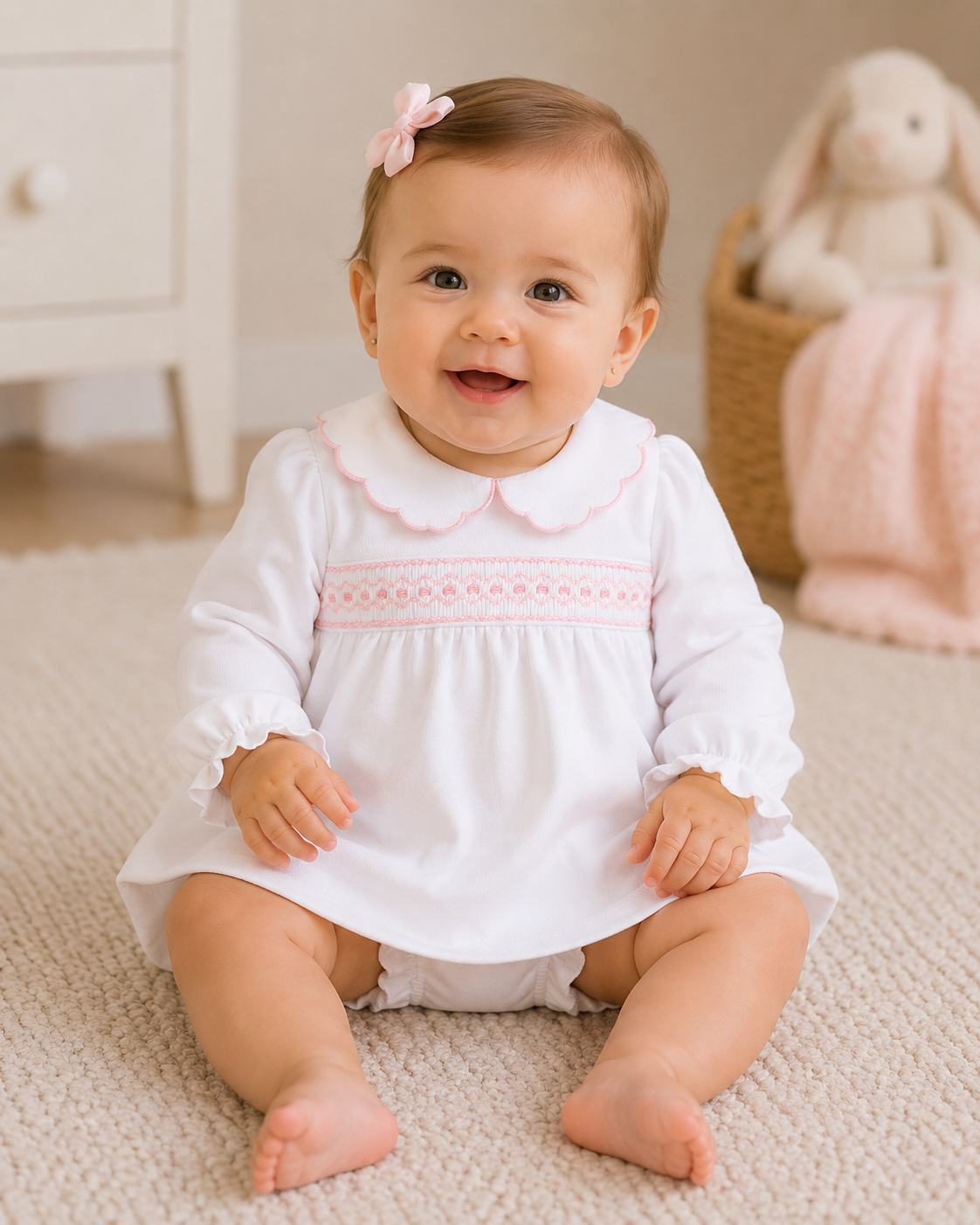 Warm Winter Smock Dress